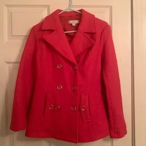 Hot pink NY&C double breasted jacket